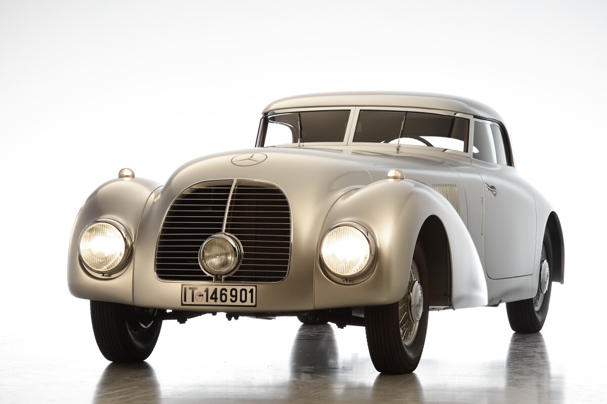 自動車 Racing Mercedes 540-k Mercedes-Benz to showcase restored 540 K Streamliner and